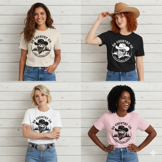 Bo Country Co. Logo Tee