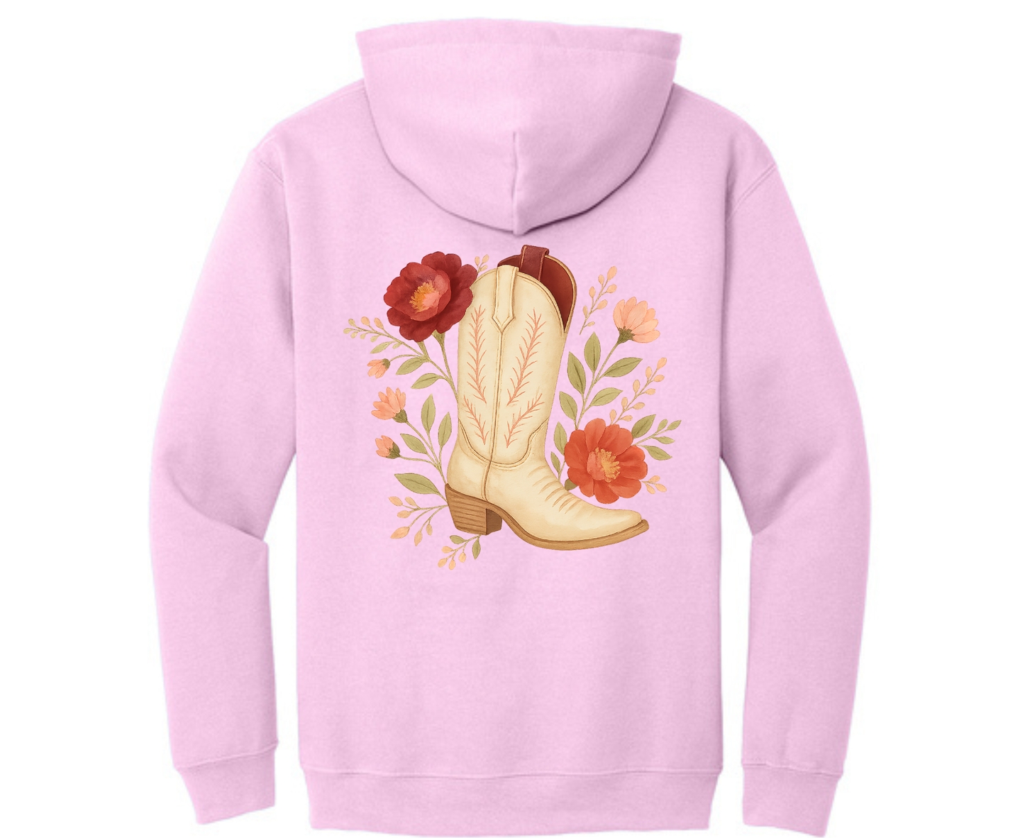 Cowgirl Boot Hoodie
