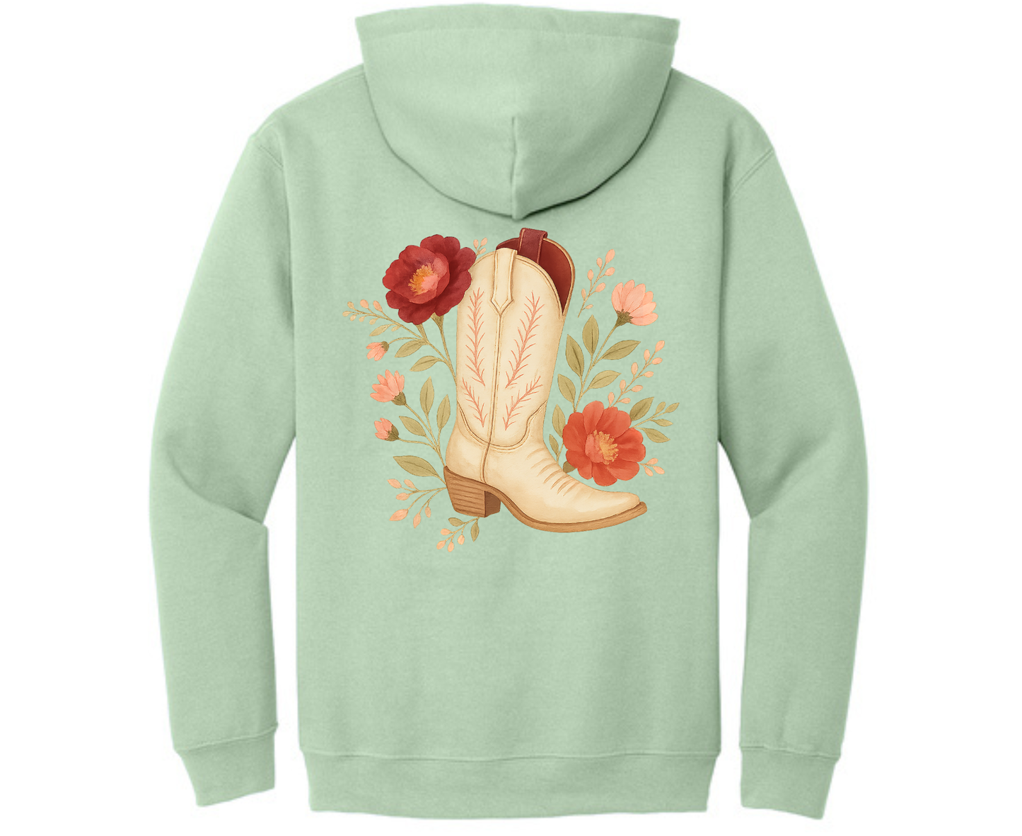 Cowgirl Boot Hoodie