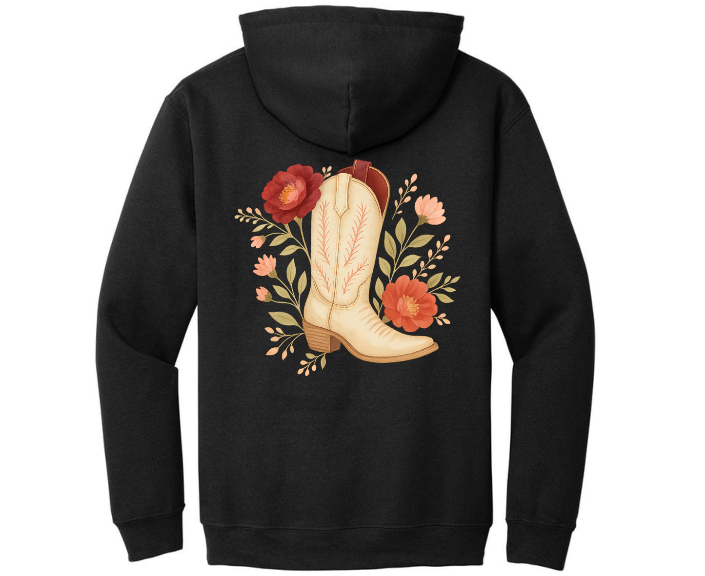 Cowgirl Boot Hoodie