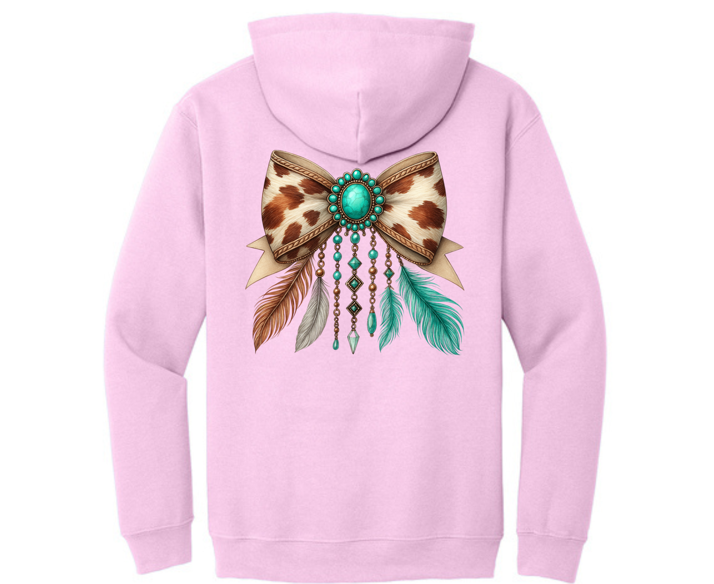 Cowhide Gemstones Hoodie