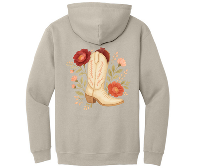 Cowgirl Boot Hoodie