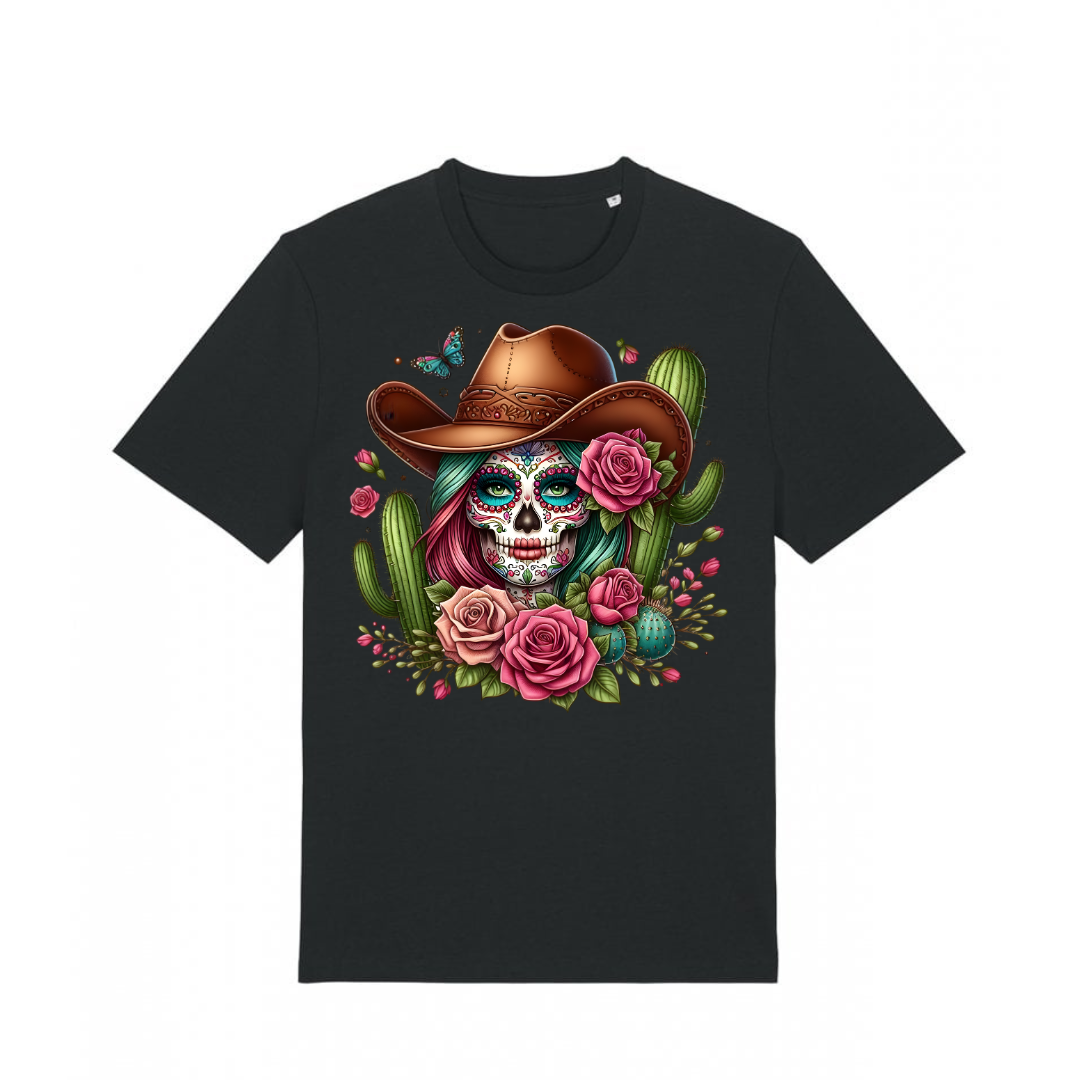 Desert Bloom Skull