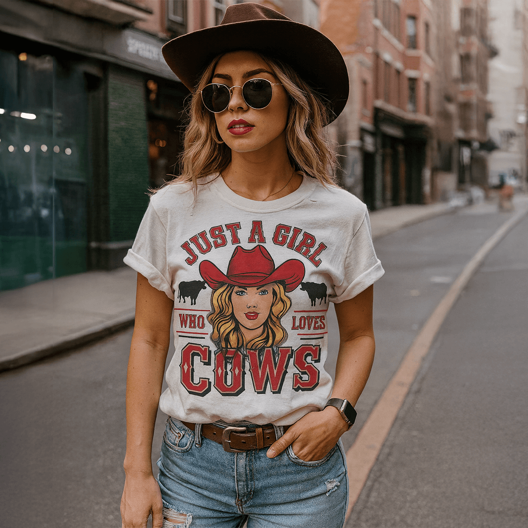 Just a Girl Who Loves Cows