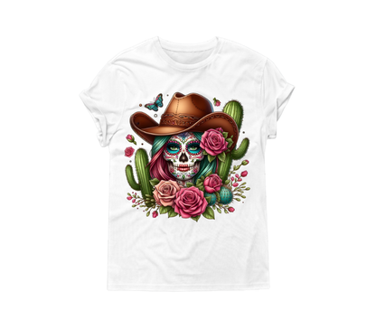Desert Bloom Skull