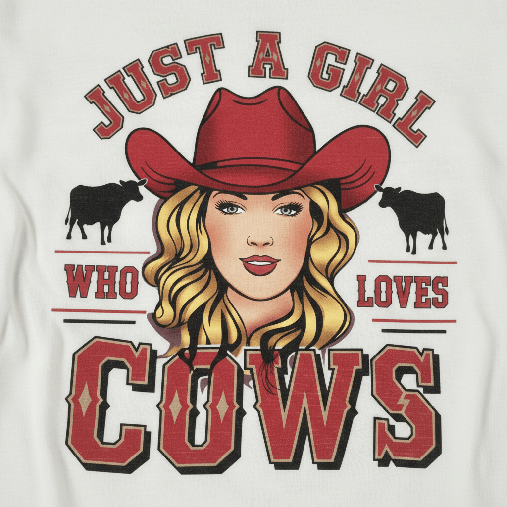 Just a Girl Who Loves Cows