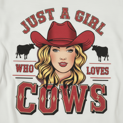 Just a Girl Who Loves Cows